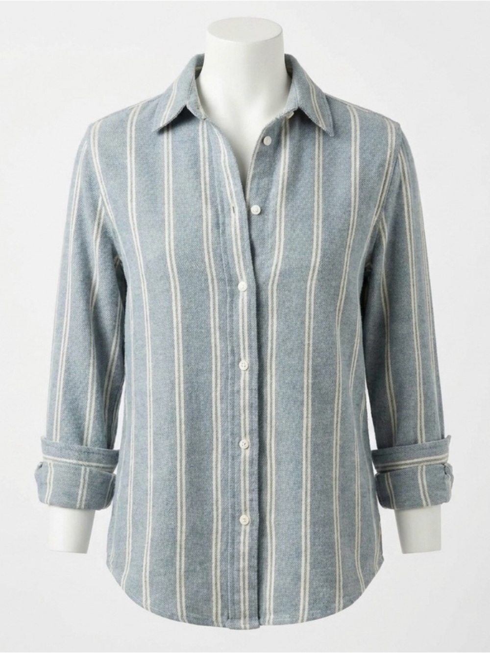 Faherty The Heirloom 100% Organic Cotton Portuguese Flannel Relaxed Shirt Small